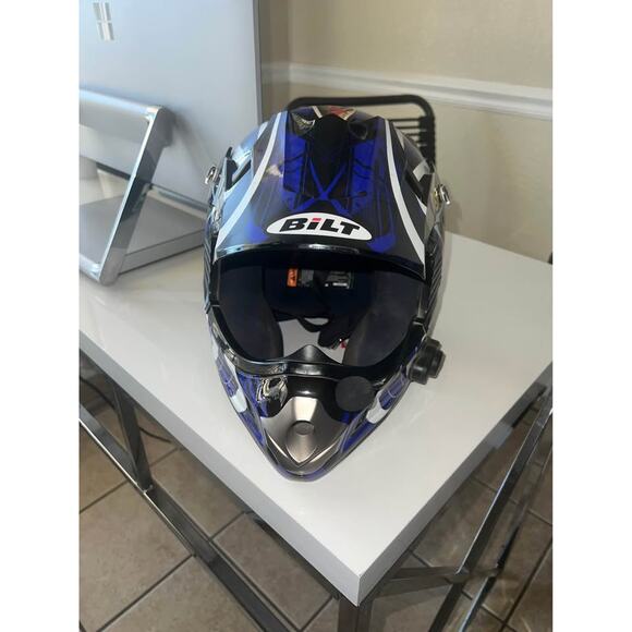 BILT CLUTCH Motocross Motorcycle Bike Helmet SIZES S (P) - Picture 4 of 6